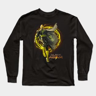 Balack Adam FanArt Original Aesthetic Tribute 〶 Long Sleeve T-Shirt